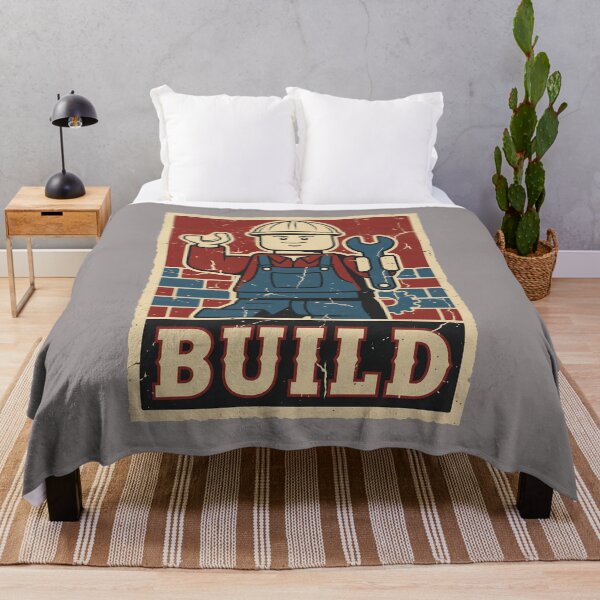 Item preview, Build Vintage Worker Minifigure Poster-84 designed and sold by DanielZiv.