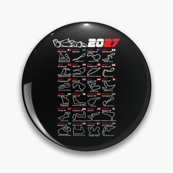 Item preview, Calendar Formula race cars 2027 named circuits designed and sold by ideasfinder.