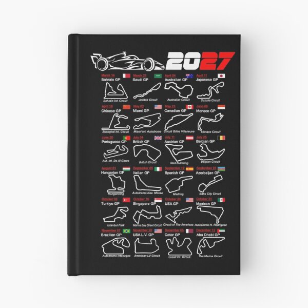 Item preview, Calendar Formula race cars 2027 named circuits designed and sold by ideasfinder.