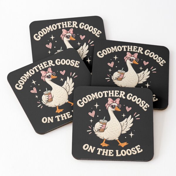 Item preview, Funny Godmother Goose, Godmom Gift, Cute Goose Lover, Special Gift for Her  designed and sold by Quiajia.