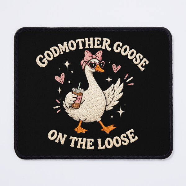 Item preview, Funny Godmother Goose, Godmom Gift, Cute Goose Lover, Special Gift for Her designed and sold by Quiajia.