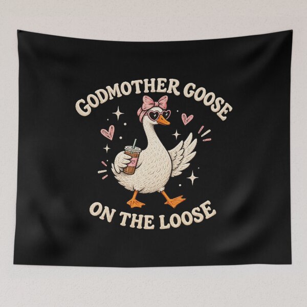 Item preview, Funny Godmother Goose, Godmom Gift, Cute Goose Lover, Special Gift for Her  designed and sold by Quiajia.