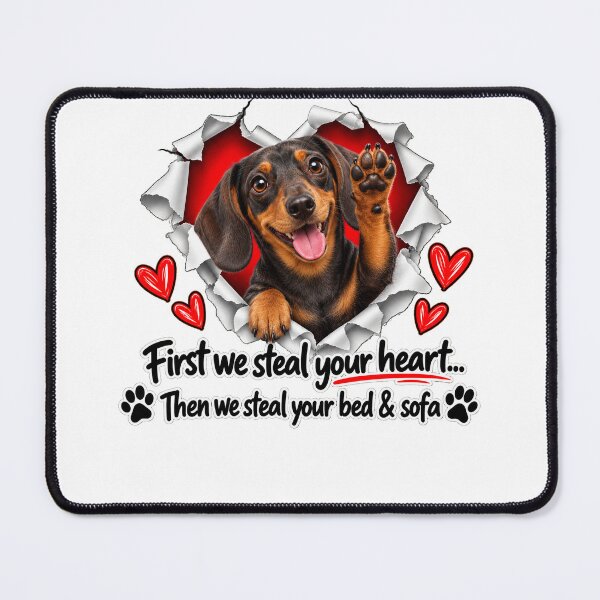 Item preview, Funny Dachshund Dog Sofa Quote designed and sold by luu phong.