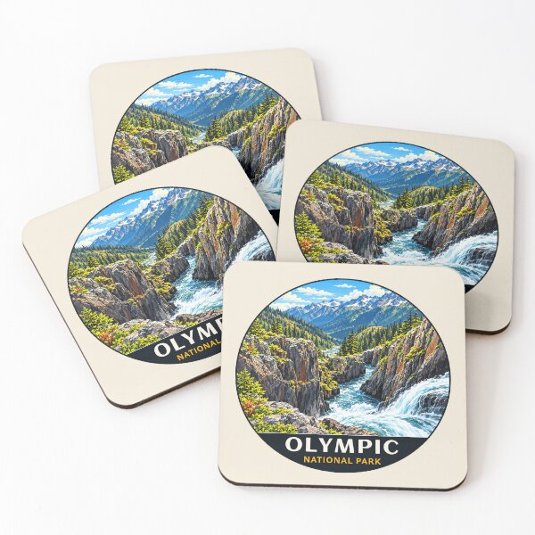 Item preview, Olympic National Park Sticker, Washington designed and sold by Gideon Emmerich.