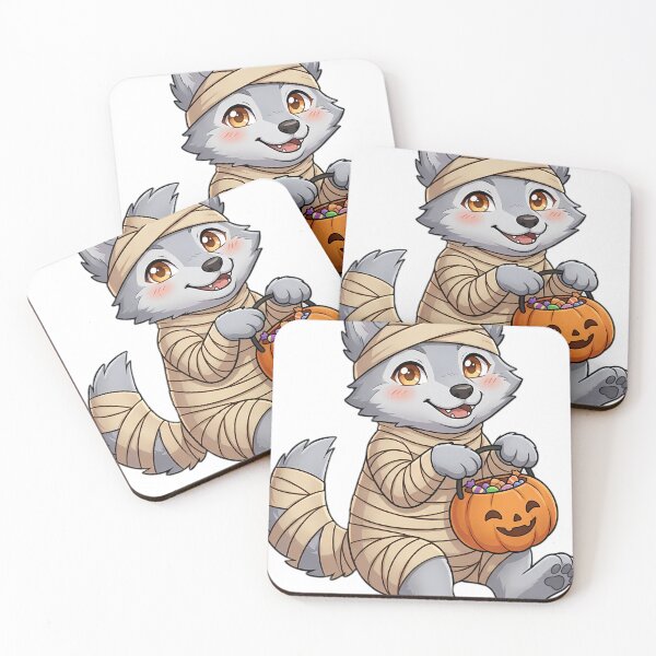 Item preview, Cute Gray Wolf Puppy Mummy Costume Trick-or-Treat designed and sold by pumsquare.