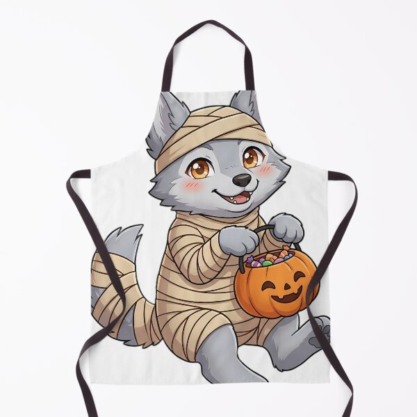 Item preview, Cute Gray Wolf Puppy Mummy Costume Trick-or-Treat designed and sold by pumsquare.