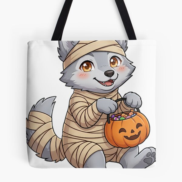 Item preview, Cute Gray Wolf Puppy Mummy Costume Trick-or-Treat designed and sold by pumsquare.