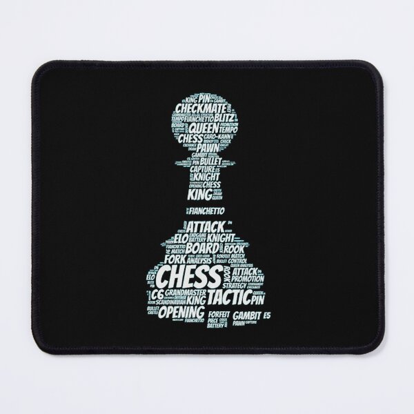 Item preview, Chess Pawn Strategy Word Cloud Typography designed and sold by AxelRausch.