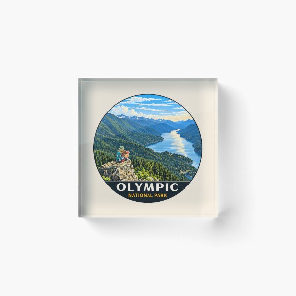 Item preview, Olympic National Park Sticker, Washington designed and sold by Gideon Emmerich.