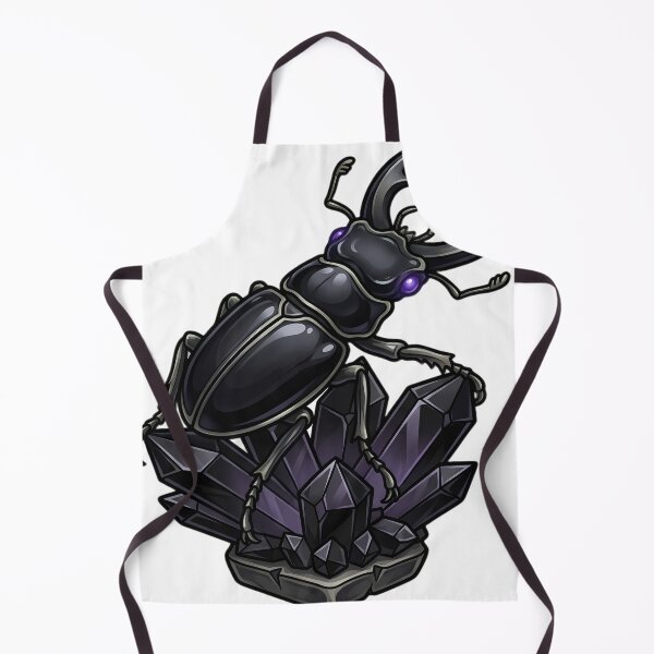 Item preview, Gothic Stag Beetle Obsidian Crystal designed and sold by IllumeInk.