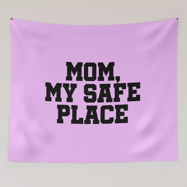 Item preview, Mom My Safe Place | Best Mom Ever Typography | Mother Love Gift | Proud Mom Family Design designed and sold by 440CREATIVES.