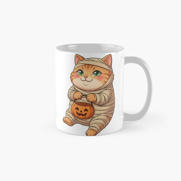 Item preview, Cute Orange Tabby Cat Mummy Costume Trick-or-Treat designed and sold by pumsquare.