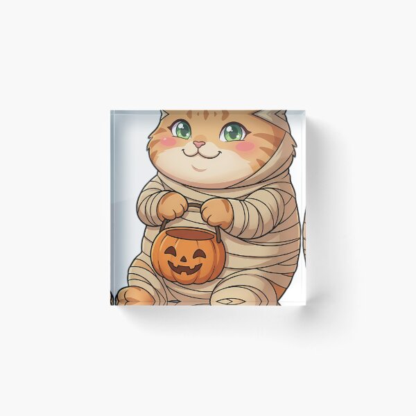 Item preview, Cute Orange Tabby Cat Mummy Costume Trick-or-Treat designed and sold by pumsquare.