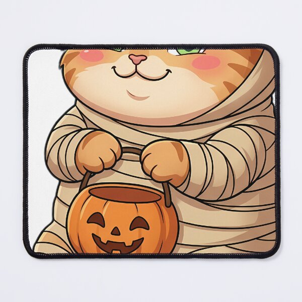 Item preview, Cute Orange Tabby Cat Mummy Costume Trick-or-Treat designed and sold by pumsquare.