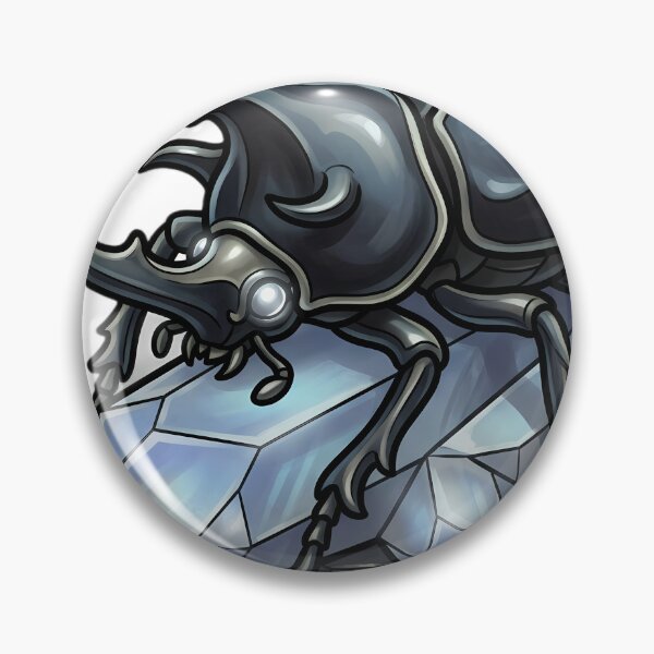 Item preview, Gothic Hercules Beetle Moonstone Crystal designed and sold by IllumeInk.