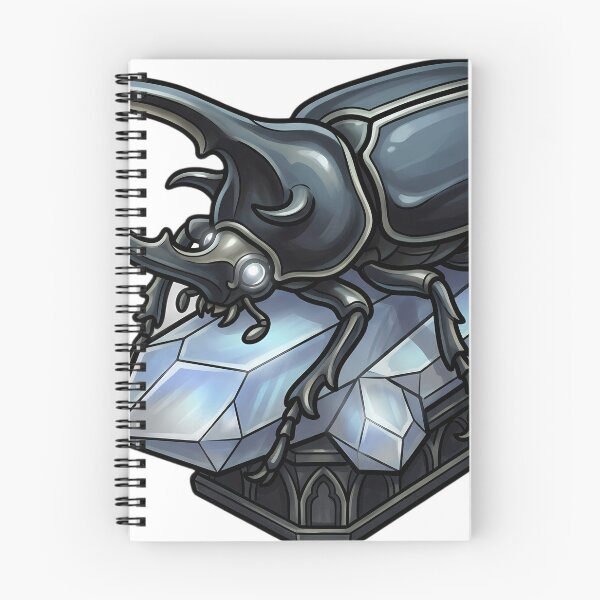 Item preview, Gothic Hercules Beetle Moonstone Crystal designed and sold by IllumeInk.