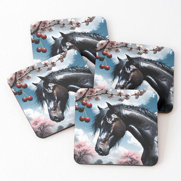 Item preview, But the big black horse said, "Look this way" - He said, "Hey lady, will you marry me?" 37 designed and sold by deep-sea-birds.