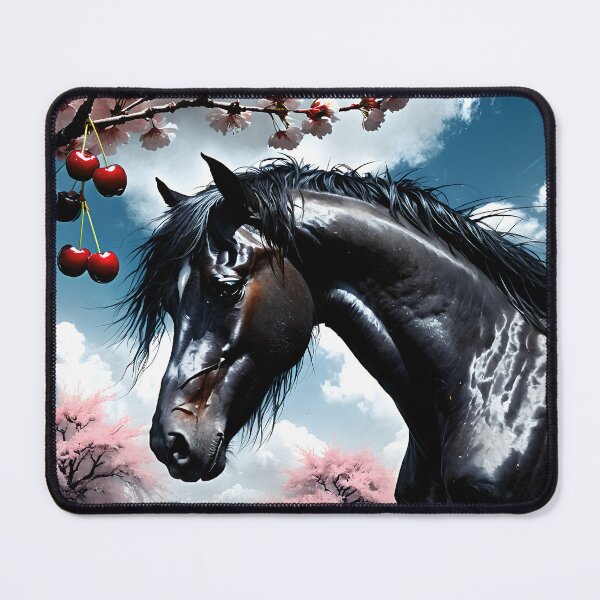 Item preview, But the big black horse said, "Look this way" - He said, "Hey lady, will you marry me?" 37 designed and sold by deep-sea-birds.