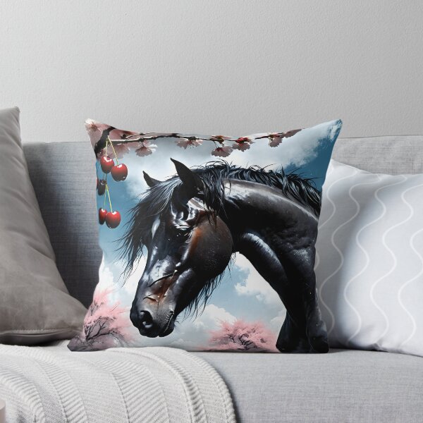 Item preview, But the big black horse said, "Look this way" - He said, "Hey lady, will you marry me?" 37 designed and sold by deep-sea-birds.