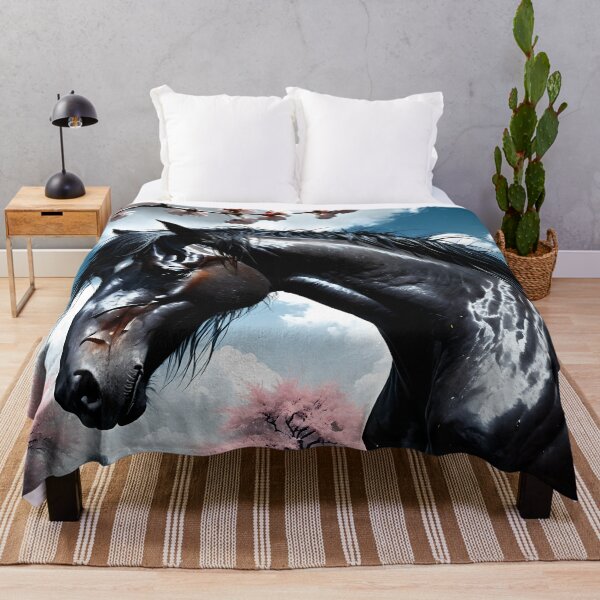 Item preview, But the big black horse said, "Look this way" - He said, "Hey lady, will you marry me?" 37 designed and sold by deep-sea-birds.