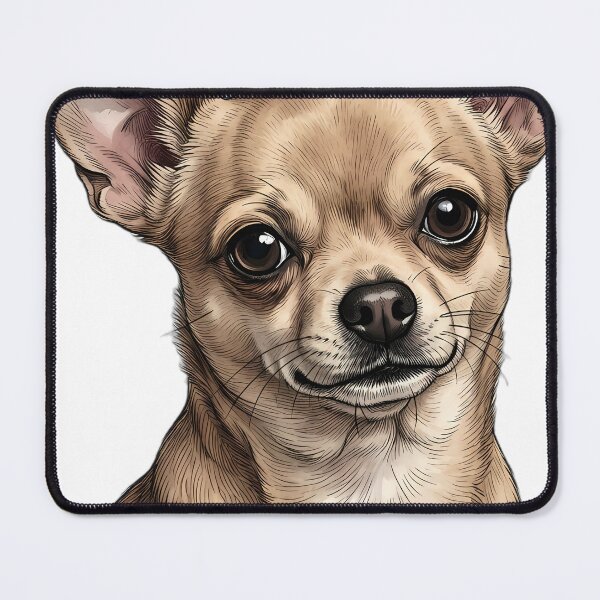 Item preview, Vintage Naturalist Chihuahua Portrait — Antique Dog Breed Art designed and sold by Catch333.