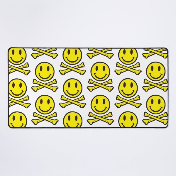Item preview, Acid House Smile Face With Crossed Bones. For Ravers designed and sold by waylon-reese.