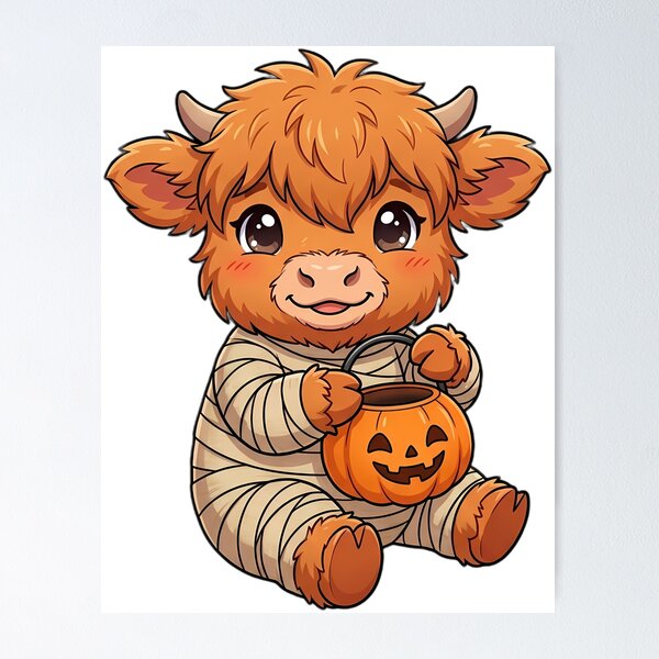 Item preview, Cute Baby Highland Cow Mummy Costume Trick-or-Treat designed and sold by pumsquare.