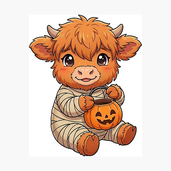 Item preview, Cute Baby Highland Cow Mummy Costume Trick-or-Treat designed and sold by pumsquare.