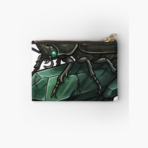 Item preview, Gothic Rhinoceros Beetle Jade Crystal designed and sold by IllumeInk.