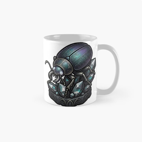 Item preview, Gothic Jewel Beetle Black Opal Crystal designed and sold by IllumeInk.