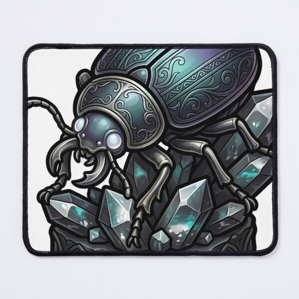 Item preview, Gothic Jewel Beetle Black Opal Crystal designed and sold by IllumeInk.