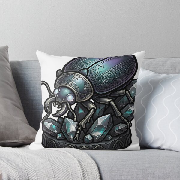 Item preview, Gothic Jewel Beetle Black Opal Crystal designed and sold by IllumeInk.