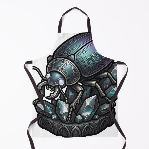 Item preview, Gothic Jewel Beetle Black Opal Crystal designed and sold by IllumeInk.