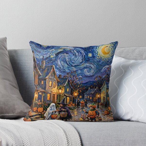 Item preview, Halloween Village Trick or Treat Night designed and sold by Late Theory.