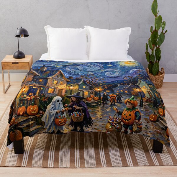Item preview, Halloween Village Trick or Treat Night designed and sold by Late Theory.