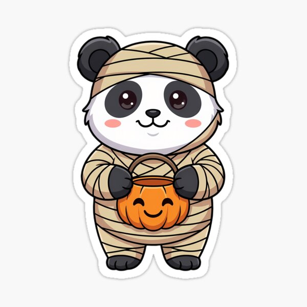 Item preview, Cute Panda Cub Mummy Costume Trick-or-Treat designed and sold by pumsquare.