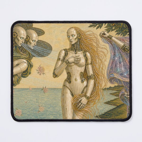 Item preview, The Birth of Venus Center Panel Cyber Renaissance Art Print designed and sold by DMarquiseArt.