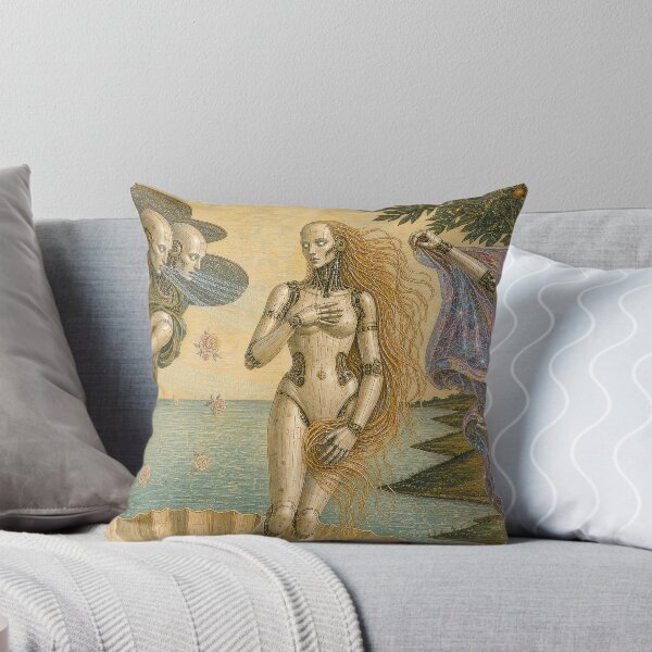 Item preview, The Birth of Venus Center Panel Cyber Renaissance Art Print designed and sold by DMarquiseArt.