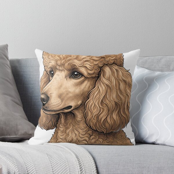 Item preview, Vintage Naturalist Standard Poodle Portrait — Antique Dog Breed Art designed and sold by Catch333.