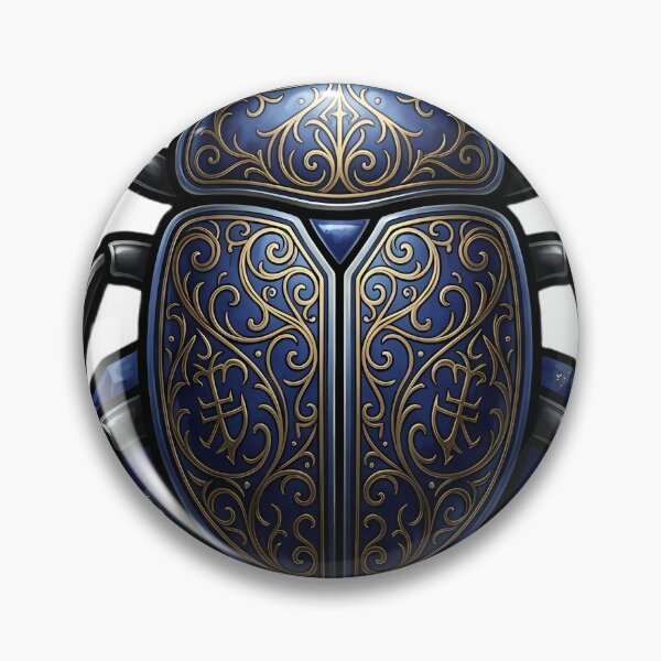 Item preview, Gothic Sacred Scarab Lapis Crystal designed and sold by IllumeInk.