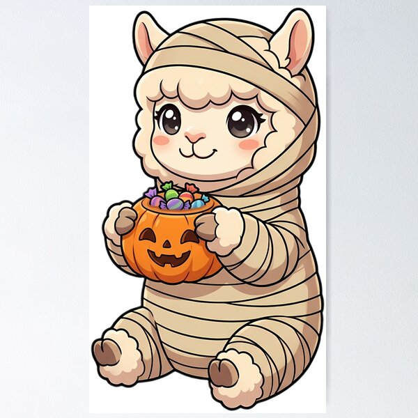 Item preview, Cute Baby Alpaca Cria Mummy Costume Trick-or-Treat designed and sold by pumsquare.