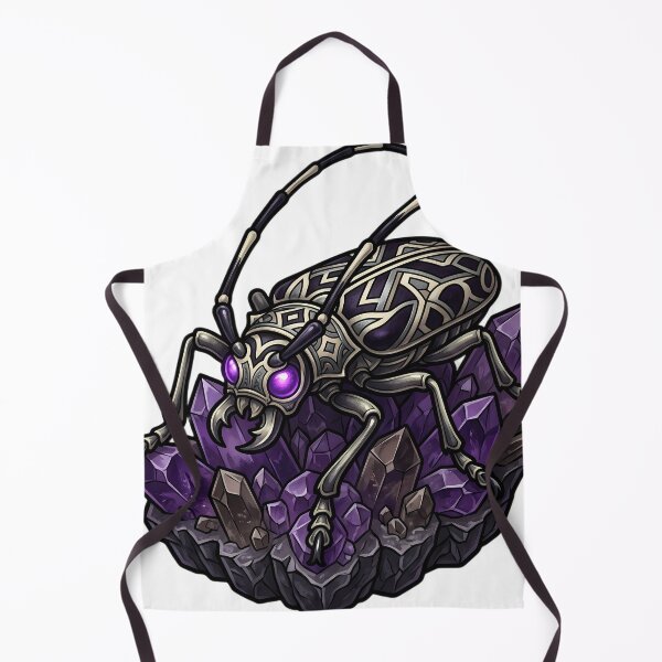 Item preview, Gothic Harlequin Beetle Amethyst Crystal designed and sold by IllumeInk.