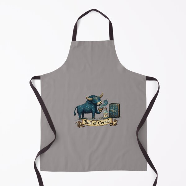 Item preview, Bull of Cereal Funny Breakfast Pun Tee-74 designed and sold by DanielZiv.