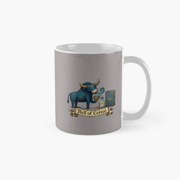 Item preview, Bull of Cereal Funny Breakfast Pun Tee-74 designed and sold by DanielZiv.