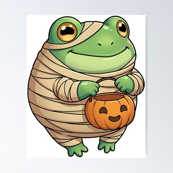 Item preview, Cute Chubby Frog Mummy Costume Trick-or-Treat designed and sold by pumsquare.