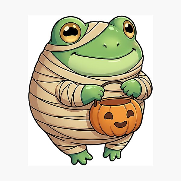 Item preview, Cute Chubby Frog Mummy Costume Trick-or-Treat designed and sold by pumsquare.