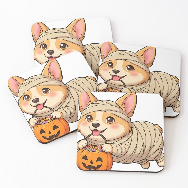Item preview, Cute Corgi Puppy Mummy Costume Trick-or-Treat designed and sold by pumsquare.