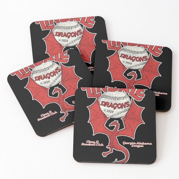 Item preview, Vintage Baseball Club Red Dragon Crest designed and sold by AxelRausch.