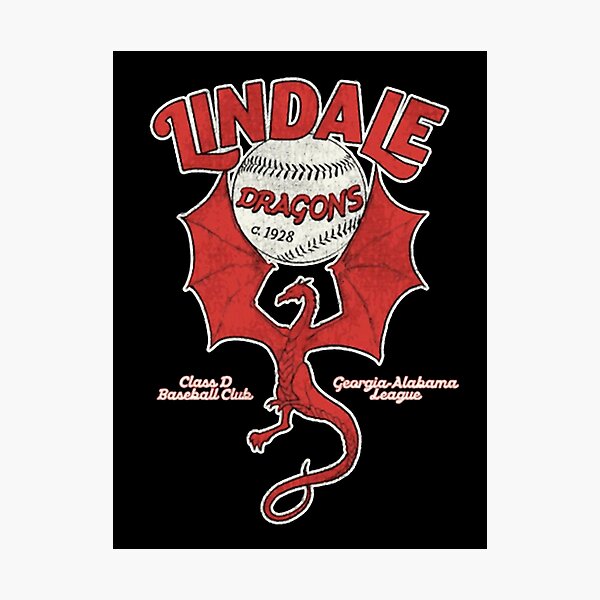 Item preview, Vintage Baseball Club Red Dragon Crest designed and sold by AxelRausch.