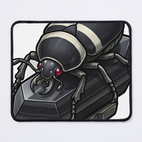 Item preview, Gothic Goliath Beetle Black Onyx Crystal designed and sold by IllumeInk.
